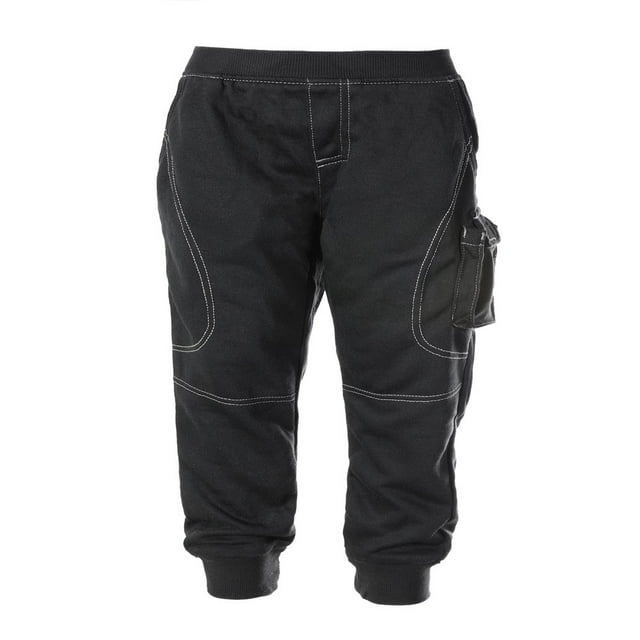 CHUANK Kids and Boys Sweatpants With Ribbed Cuffs