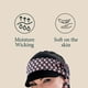 thumbnail image 5 of Masumi Katia Plus Sombrero de Verano para Mujer Sombrero para el Sol Protección UV para Mujer (Florenza Escarlata Negra), 5 of 8