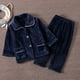 thumbnail image 3 of Conjunto de pijamas de lana Gibobby 2 uds. para niños Marina 8-9 Años, 3 of 4