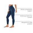 thumbnail image 4 of Pantalones CRZ YOGA Butterluxe Leggings de Yoga de Cintura Alta Azul Marino XS, 4 of 5