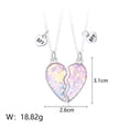 thumbnail image 5 of Collar de mejor amiga para 2 niñas, collar magnético de amistad a juego, colgante de medio corazón, collares BFF para hermana, 5 of 5