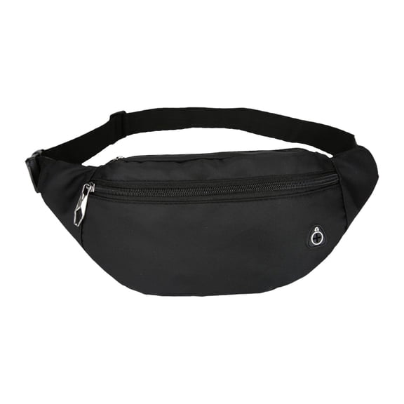 RKZDSR Travel Wallet Bag with Headphone Hole - Crossbody Belt Bag for Men & Women, Ideal for Cell Phone, Walking, Running, Hiking, and Cycling