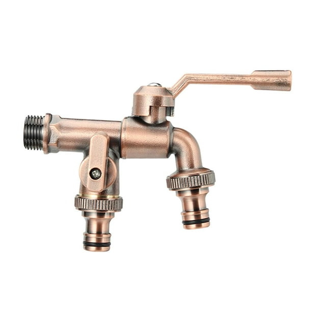 Grifo De Jardín Al Aire Libre, Grifo Exterior, Manguera De Riego, Bibb, Conector De Manguera De Jardín Gris 05 Pulgadas De Salida Kusrkot Grifo Al Aire Libre | En Línea