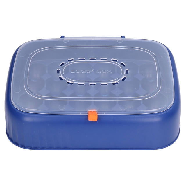 Contenedores De Huevos Caja De Almacenamiento De Bandeja De Huevos ABS Con Diseño De Concha De Ventilación Transpirable Para Cocina ANGGREK Electrodomésticos