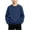 Navy, variant on Maean Kid's Long Sleeve Sweatshirts Round Neck Solid Color Lightweight Pullover Sweatshirt Shirts Boys Girls