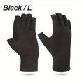 thumbnail image 1 of MesaSe Rheumatoid Arthritis Compression Glove - Advanced Support for Tendonitis  Carpal Tunnel - Fingerless  Thumb Support - Unisex  All-Day Comfort - Order a Size Up, 1 of 7