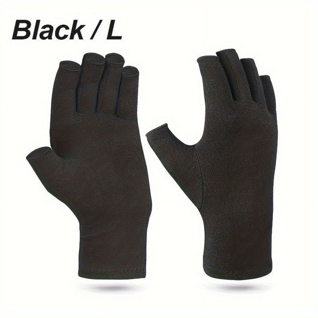 MesaSe Rheumatoid Arthritis Compression Glove - Advanced Support for Tendonitis Carpal Tunnel - Fingerless Thumb Support - Unisex All-Day Comfort - Order a Size Up