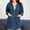 Blue, variant on Jackets for Womens, Loose Casual Mid-Length Zip Up Hoodie Sweatshirt Outwear with Pockets Blue S