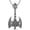 Double Axe-2, variant on Nordic Viking Axe Necklace for Men Warrior Stainless Steel Retro Double Axe Head Pendant Necklace Jewelry Gift