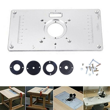 

SENRISE Woodworking Edger Flip Board Double Scale for Accurately Drilling Aluminium Alloy 3 Colors