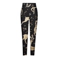 thumbnail image 4 of Tarmeek Women's Christmas Leggings High Waisted Workout Pants Tummy Control Santa Claus Print Gym Legging Tights, 4 of 5