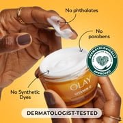 Olay Vitamin C Brightening Light Weight Moisturizer, Hydrates & Evens Tone, 1.7 oz