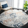 thumbnail image 2 of Safavieh  Coppertone Karmela Distressed Rug 6'7" x  6'7" 6' Round Indoor Bedroom,Dining Room,Living Room Round, 2 of 7