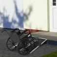 thumbnail image 2 of HOMCOM Rampe de Fauteuil Roulant 4 Pi Trottinette Mobilité Antidérapante Superposition, 2 of 10
