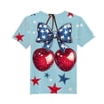 thumbnail image 5 of Afuyipoi 4th of July T-Shirts Boys Girls,Breathable Short Sleeve Round Neck Patriotic Tees Multicolor 7-8 T, 5 of 5