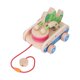 thumbnail image 2 of Crocodile Beating Drum Baby Pull Toys Rubber Wood Baby Pull Toys for Over 1 Year Old Boys Girls, 2 of 5