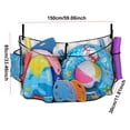 thumbnail image 3 of Polyethylene Swimming Pool Storage Network Large Capacity Foldable Durable for Pool Garden Bathtub Water Toy Organization Easy Clean, 3 of 6