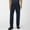 Navy, variant on Mens Quick-Dry Nylon Pants - Elastic Waist, Multi-Pocket, Navy, Size S - For Outdoor Daily Wear