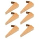 thumbnail image 4 of Tapón de la Puerta de Madera, Tope de Puerta de Puerta Brillante y Resistente Duradero Cuña 6 PCS de Madera Compacta Pequeña Para El Hogar, 4 of 7