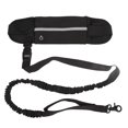 thumbnail image 1 of Dog Leash, Nylon Dog Running Leash Belt Bag with Reflective Design Adjustable Pet Traction Rope Soft Dog Walking Waist Leash Elastic Dog Leash Rope for Outdoor Walking, 1 of 7