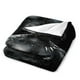 thumbnail image 4 of Manta de pantera negra, súper suave, acogedora y cálida manta de felpa para niños y niñas, mantas de franela ligeras y difusas para sofá, cama, viajes, regalos de camping, 80 x 60 pulgadas, 4 of 8