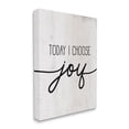 thumbnail image 3 of Stupell Industries Today I Choose Joy Motivational Phrase Positive Attitude, 30 x 40, Design by Daphne Polselli, 3 of 7
