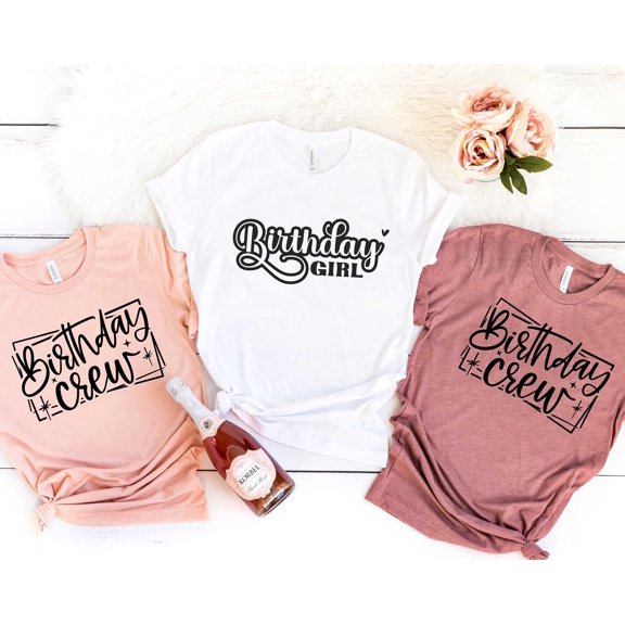 Birthday Girl ShirtGirls Birthday PartyBirthday Crew Birthday Party Girl ShirtBirthday Shi