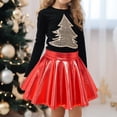 thumbnail image 5 of KAUOD Girls Metallic Mini Skirts High Waist Athletic Skirt with Shorts Activewear for Teens Kids Performance Tennis, 5 of 6