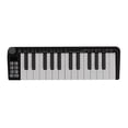 thumbnail image 2 of Contrôleur de Clavier MIDI USB à 25 Touches Mini Clavier Portable Contrôleur MIDI avec Modes d'Échelle d'Accords Intelligents Arpégiateur pour la Production Musicale, 2 of 9