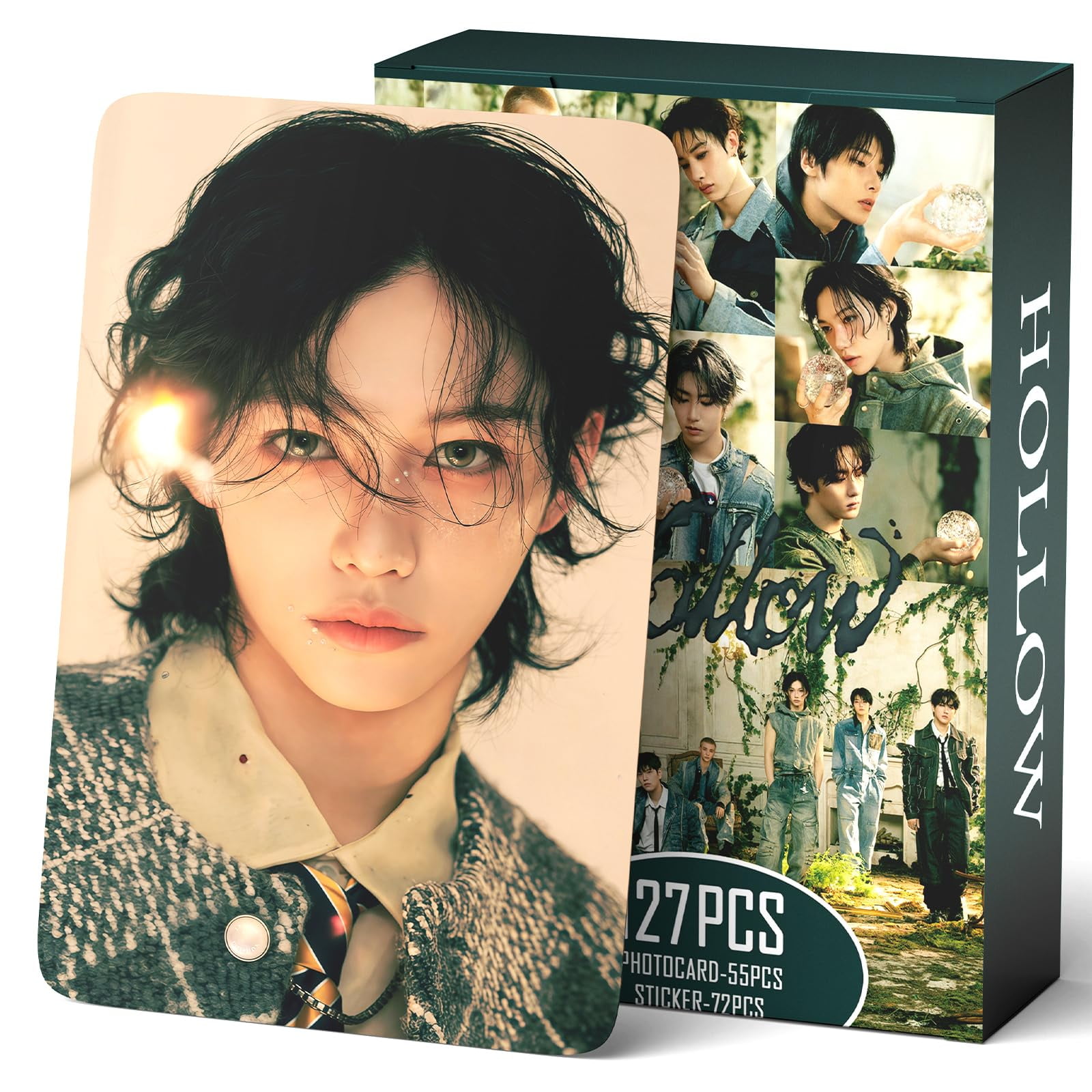 Stray Kids HOLLOW Album Photocards 127 PCS KPOP Giant Photo Card