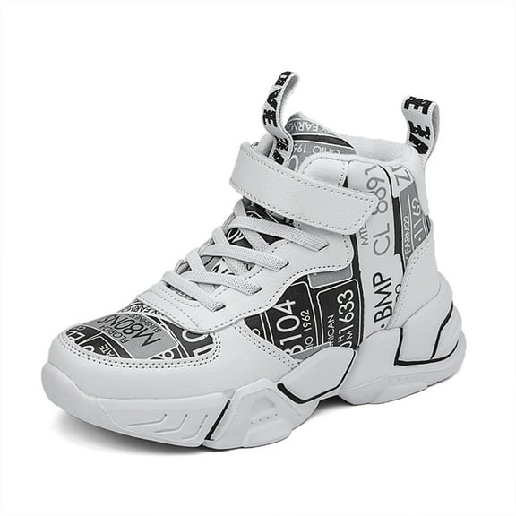 Boys Snow Boots Waterproof Outdoor Warm Slip girls Winter Shoes(Size Toddler 5.5-Big Kids 7)