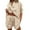 Beige, variant on Women's Summer Shorts & Top Set Soft, Stretchy Fabric, Great for Outdoor Activities Casual 2 Piece Tracksuit Loose Button Blouse Shirt Top High Wasit Elastic Shorts Set Loungewear Summer Outfits