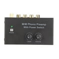 thumbnail image 1 of Phono Preamplifier, Stereo Phono Turntable Preamp Professional  Dual Gain  For Computers, 1 of 8