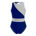 thumbnail image 1 of CHICTRY Kids Girls Rhinestone Floral Gymnastics Bodysuit Sleeveless Dance Leotard, 1 of 5