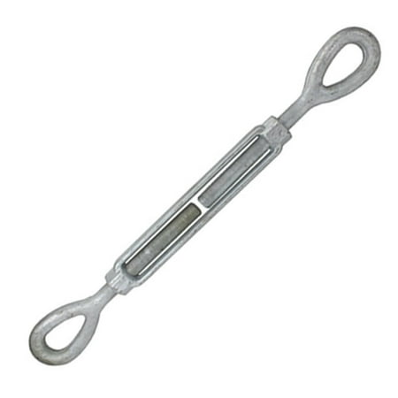 Pulley Shackle - 5/8'' x 9'' Turnbuckle EYE EYE Pulley Galvanized Drop Forge Turnbuckle Shackle