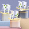 thumbnail image 4 of Humidifiers for Bedroom Skegnu Desktop Humidifier 800ML Humidifier Double Nozzle Humidifiers Diffuser USB Aroma Diffuser With Coloful Light Desktop Humidifier on Clearance, 4 of 6