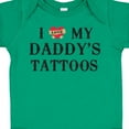 thumbnail image 4 of Inktastic I Love My Daddy's Tattoos Boys or Girls Baby Bodysuit, 4 of 5