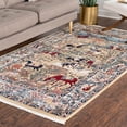 thumbnail image 3 of Rugs.com Rabia Collection Rug – 8' x 10' Tan Low Rug Perfect For Living Rooms, Large Dining Rooms, Open Floorplans, 3 of 9