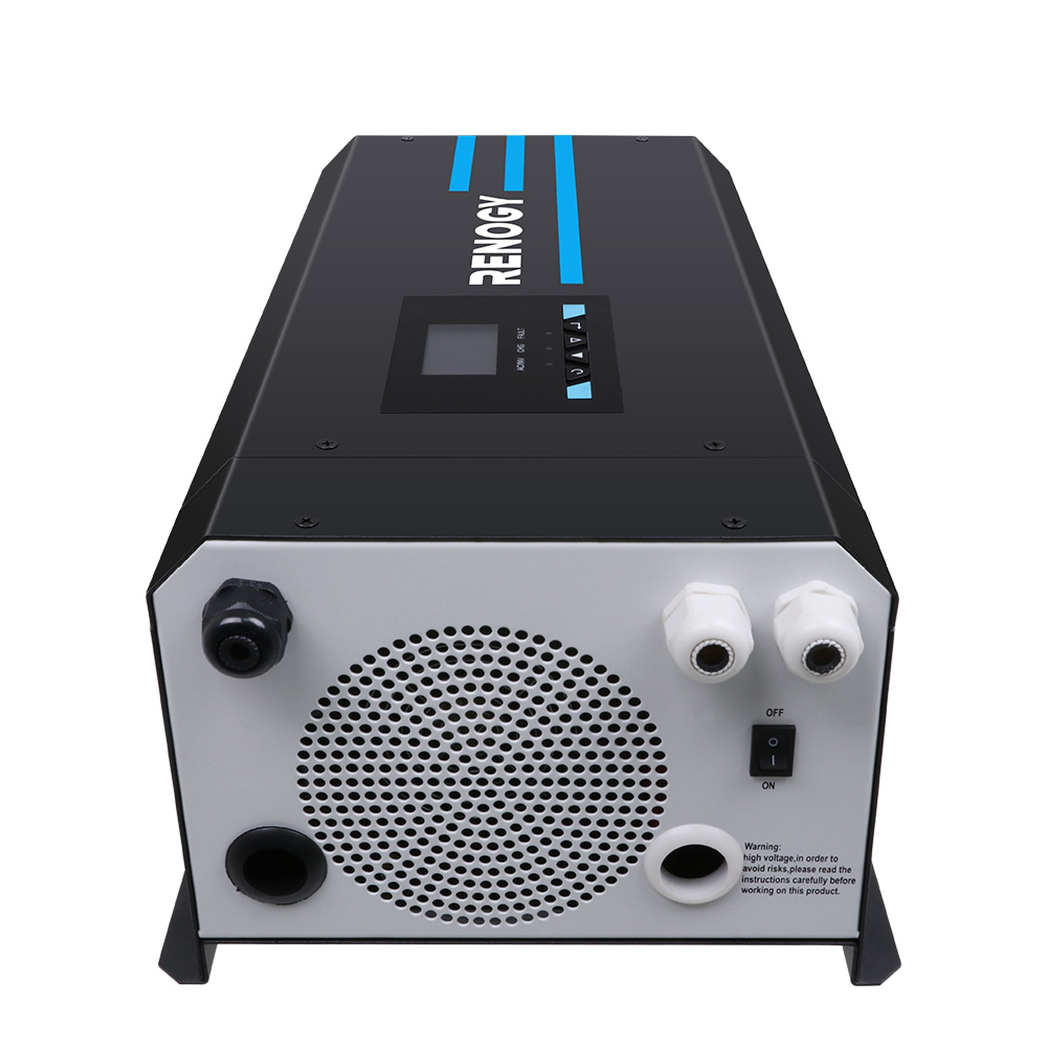 2000w 12v pure sine wave inverter charger w/ lcd display factory