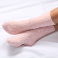 thumbnail image 4 of Martha Stewart Womens Marled 2 Pack Butter Crew Sock Pr Pink/Silver Grey, 4 of 6