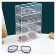 thumbnail image 1 of Eyeglass Storage Organizer,Glasses Storage Box 4 Sunglasses Display Organizer Eyeglass Storage Case Top Tier Quality, 1 of 8