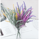 thumbnail image 3 of Nvzi 6 flores artificiales de lavanda de plástico, flores falsas, flores artificiales para decoración de bodas, 3 of 5