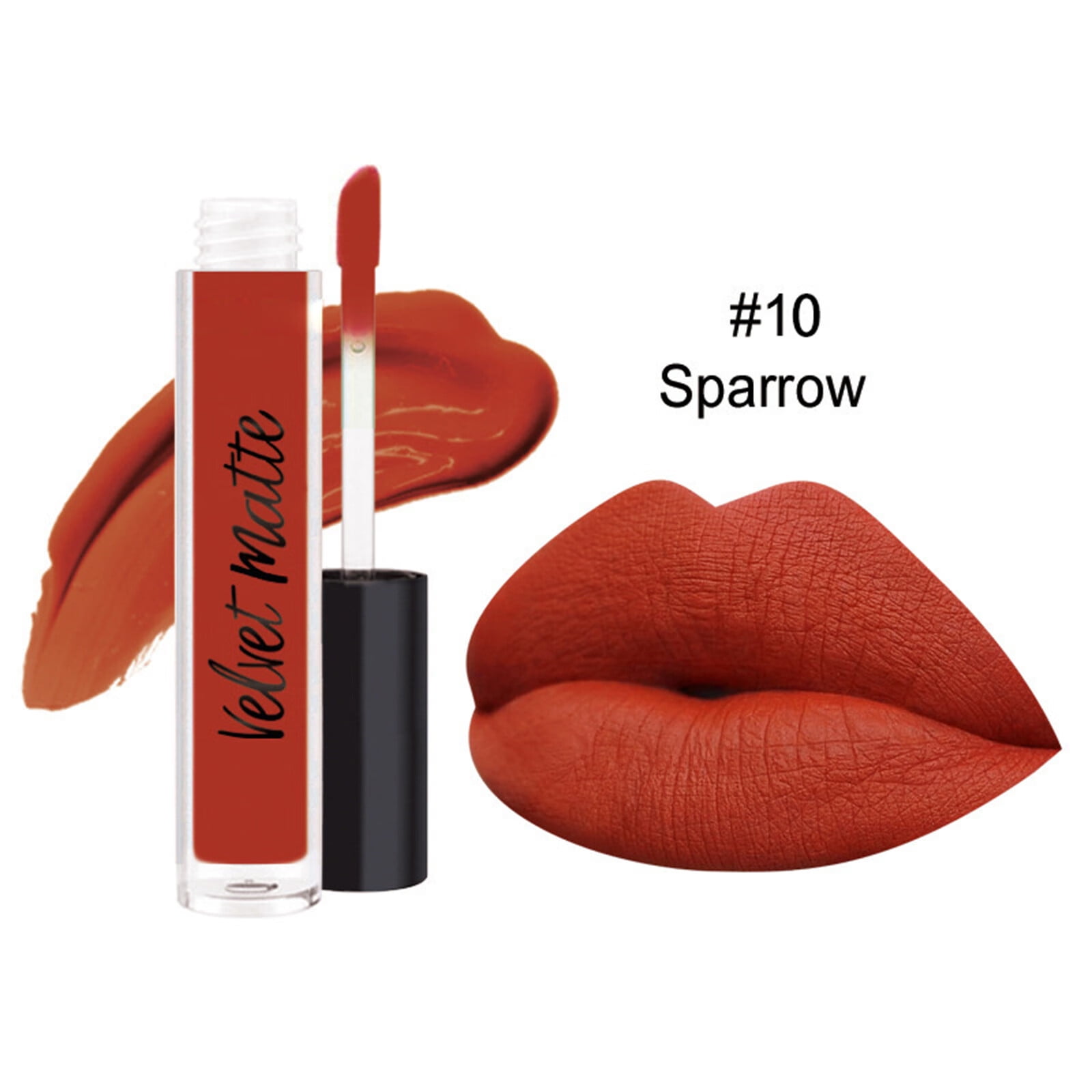 Health And Beauty Products 12 Colors Velvet Lip Gloss Nonstick Cup