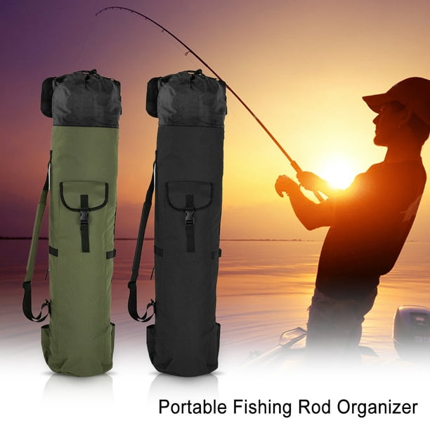 Fishing Rod Case Folding Rod Holder Bag Portable Oxford Large Capacity Fish  Pole Storage Bag Waterproof Fishing Gear Organizer : : Sports,  Fitness & Outdoors