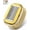 Yellow, variant on Bald Head Razor for Men Dual Directional 8 Layer Blade Portable Rotary Wet Dry Grooming Kit Floating Scalp Hair Trimmer Travel Ergonomic Flexible Personal Care Multi Directio