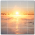 thumbnail image 1 of Picture-Tiles.com: Sunset Ceramic Tile Wall Mural WAL500974-55S. 21.25"W x 21.25"H using (25) 4.25" x 4.25" Ceramic Tiles-Satin Finish, 1 of 3