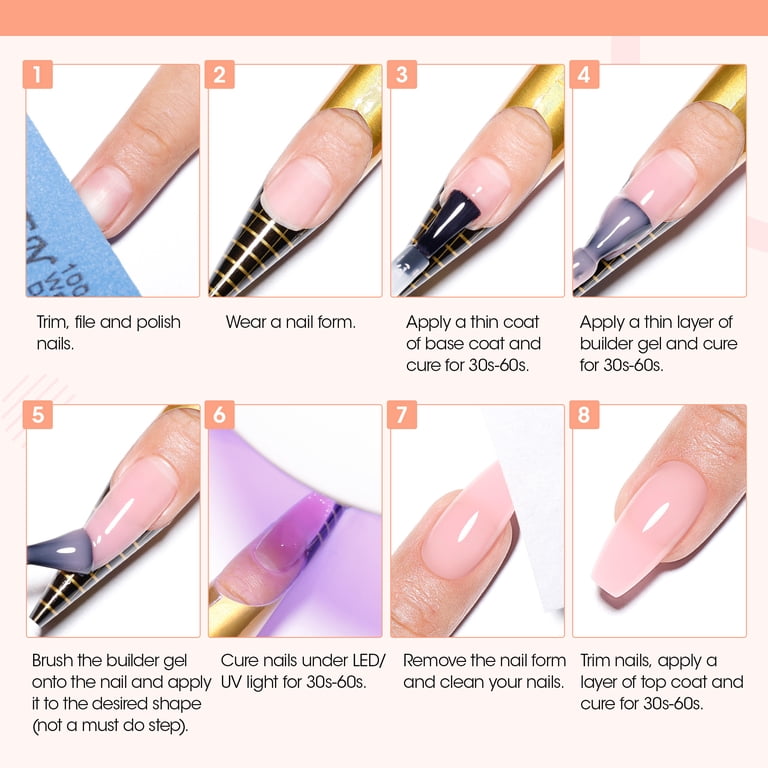 Gellen Builder Nail Gel, 9-in-1, Nude, 15ml photo 6