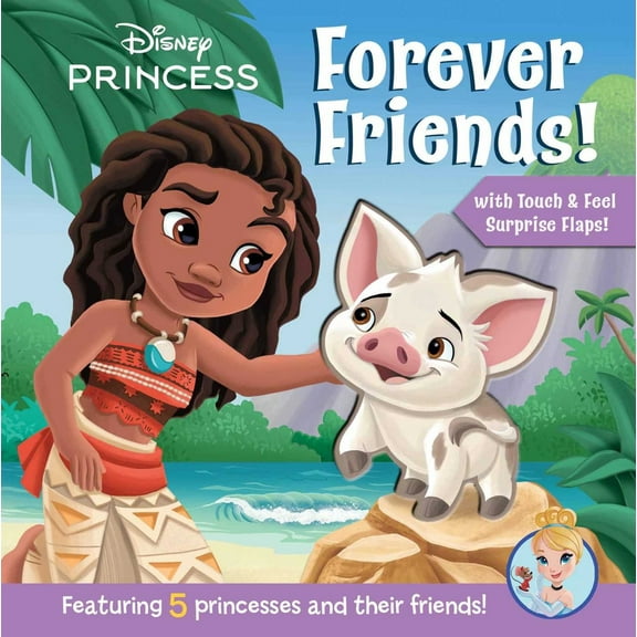Pre-Owned Disney Princess: Forever Friends! (Touch and Feel) Paperback