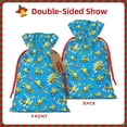 thumbnail image 2 of Cauagu Cute Car Cartoon Pattern Christmas Gift Bag,Drawstring Xmas Gift Bags Holiday Gift Wrapping Gift Pouch with Tag Holiday Gift Bags Party Favor Bags,1PCS-Small, 2 of 9