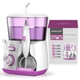 thumbnail image 1 of Waterpulse Irrigador Bucal Eléctrico Limpiador de Dientes, Palillo para Hilo Dental, Color Rosa, 1 of 12